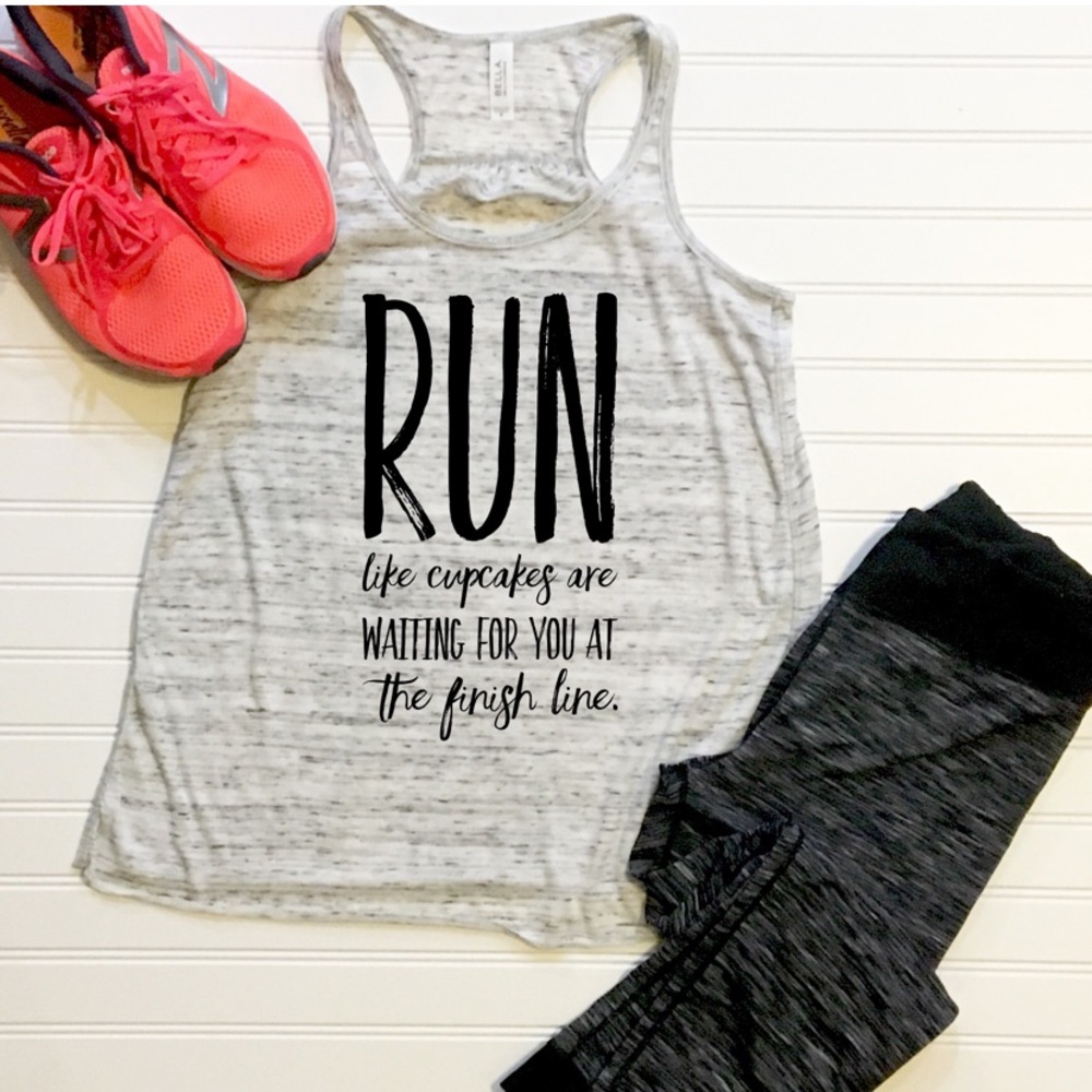 Run - Workout Racerback Tank